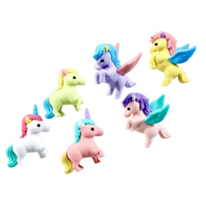 Iwako Eraser Unicorn Pegasus Assorted