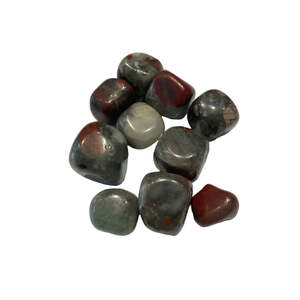 Decor: Mini Tumbled Stone Dragons Blood Jasper