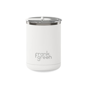 Frank Green Ceramic Coffee Cup with Hinged Lid 12oz Cloud