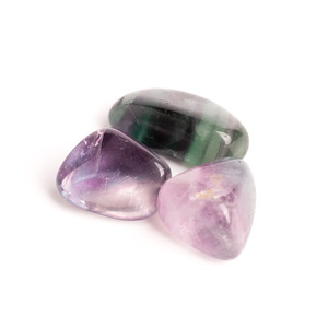 Mini Tumbled Gemstone Rainbow Fluorite