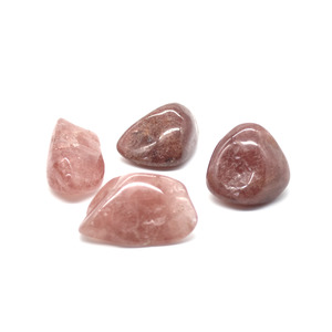 Mini Tumbled Gemstone Strawberry Quartz