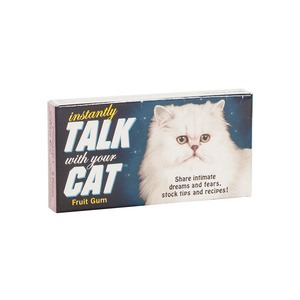 Blue Q Chewing Gum Talk With Your Cat