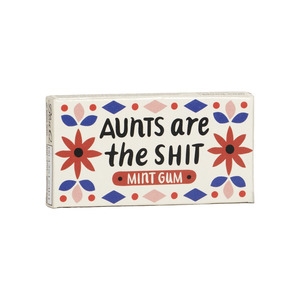Popular Brands: Blue Q Chewing Gum Aunts Are the Shit