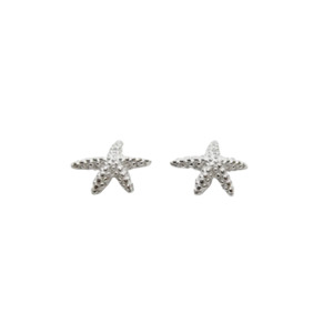 Iko Iko Studs Little Starfish Silver