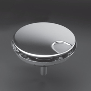 Eclipse waste cover – Brushed AW115 – Ikon Commercial