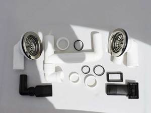 Reginox Overflow waste kit M1782 (Centurio, Halifax & Admiral) – Ikon Commercial