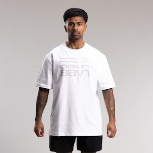 LIVE: Braak 2.0 Block Tee Unisex WHITE