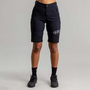 Womens Shorts Pants: Traverse Ride Short - Black - Women's