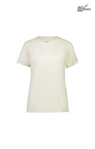 Womens Tees: Merino Tee - Off White - Women's