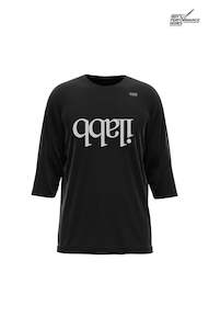 Mens Tops: Traverse Capsize 3/4 Jersey - Black - Men's