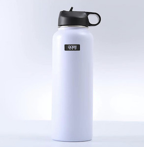 Accessories: Sipper Drink Bottle 1000ml - WHITE