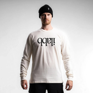 Mens Tops: Capsize Long Sleeve Tee Men's WHITE