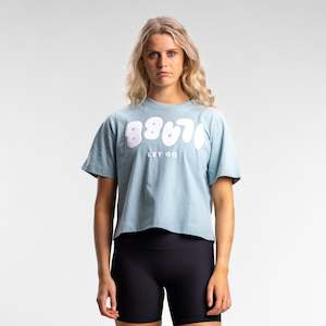 Womens Tops: Puff It Relaxed Tee Women's Sky