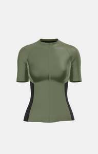 Womens: Detour Fitted Top - Army Green - Women's