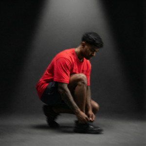 Mens Tops: Race 2.0 Block Tee Mens - Racing Red