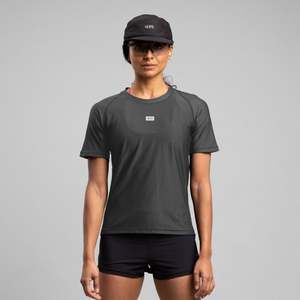 Womens Train: Performance Tech Tee Women's - CHARCOAL