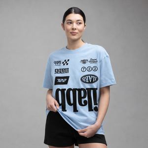Race 2.0 Relaxed Tee - Women's - Powder Blue