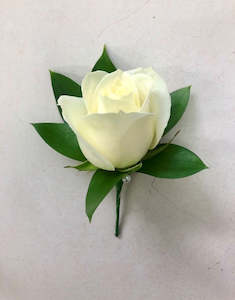 Weddings: Single Rose Buttonhole