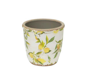 Botanical Lemon Pot Large