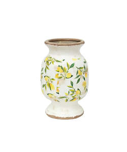 Botanical Lemon Urn