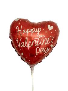 Add Ons: Red Heart Valentines Day 9" Balloon