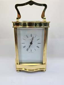 Carriage Clock: Henley English Brass Carriage Clock (CARR8)