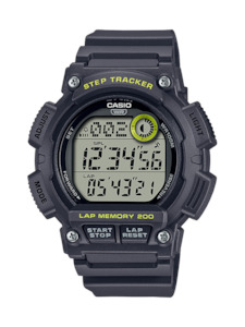 Mens: Casio Digital Runners Watch WS2100H-8A Dark Grey