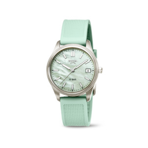 Boccia: Boccia Women's Green Titanium Watch 3356-02