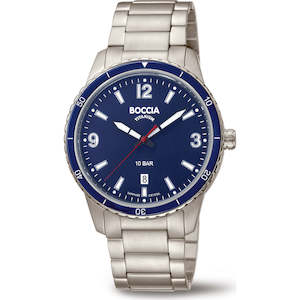 Boccia: Boccia Gents Titanium Watch 3635-04