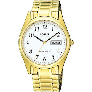 Lorus: Lorus Mens Watch Gold RXN08BX-9