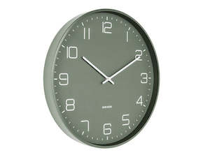 Clocks: Karlsson Lofty Wall Clock - Matte Green KA5751GR