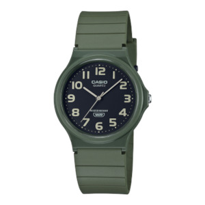 Casio: Casio Unisex Green Quartz MQ24UC-3B
