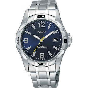 Pulsar: Pulsar Blue Dial Work Watch PXH443X