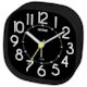 Rhythm alarm clock black 8RE672WR02