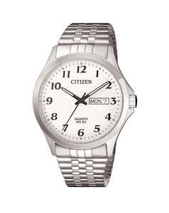 Mens: Citizen Mens Stainless Steel Watch BF5000-94A