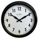 Olympic Topham Black Wall Clock OC-42TP01