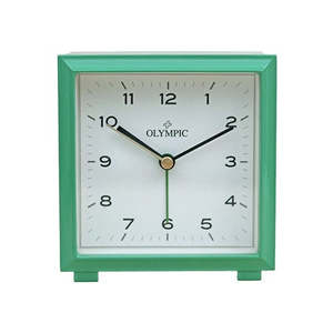 Olympic: Olympic Green Alarm Clock OC-SQ04