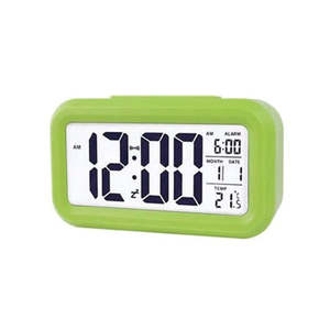 Digital Alarm Clock - Green