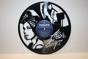 Vinyl Record Art: Alicia Keys