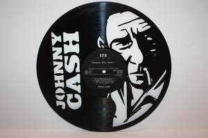 Johnny Cash on a Johnny Cash Record