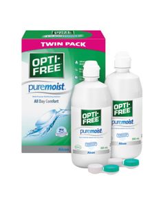 Opti-Free PureMoist Multi-Purpose Contact Lens Solution - Twin Pack (2 x 300ml)
