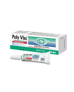 Dry Eye Care: Polyvisc Lubricating Eye Ointment (3.5 g)