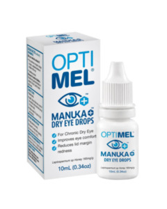 Lid And Lash Care: OptiMel Manuka+ Eye Drops (10ml)