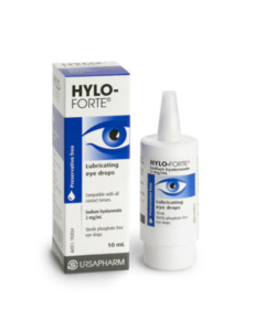 Eye Drops Ointments And Gels: Hylo-Forte Eye Drops (10ml)