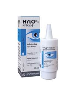 Eye Drops Ointments And Gels: Hylo-Fresh Eye Drops (10ml)