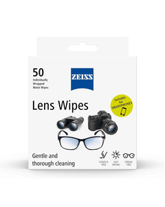 Contact Lens Eyewear Accessories: ZEISS Lens Wipes (50 Pack)