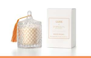 Luxe Candles Wholesale: WP: Luxe - White Peony