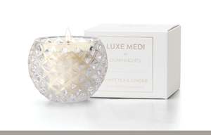 Luxe Medi Candles Wholesale: WP: Luxe Medi - White Tea & Ginger