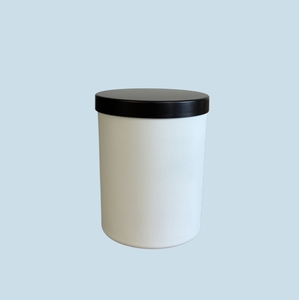 Classic Candle Container - White Matte - Illumina Candle Supplies