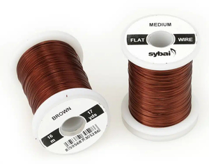 Brown Medium Flat Copper Wire - I Love Fly Fishing